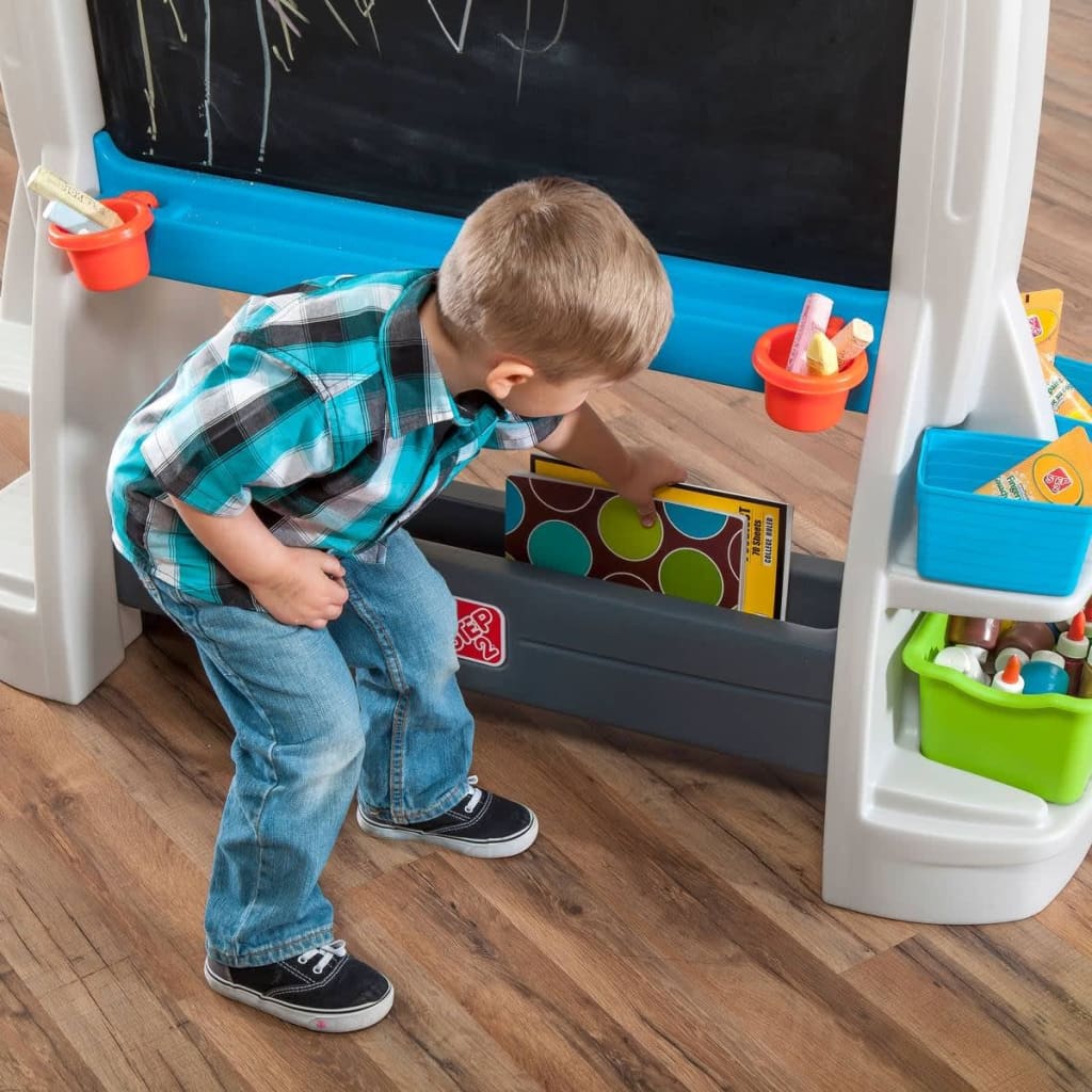 Step2 Kindertafel Jumbo Art Doppelseitig Mehrfarbig - Yekta