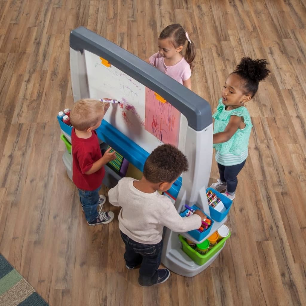 Step2 Kindertafel Jumbo Art Doppelseitig Mehrfarbig - Yekta