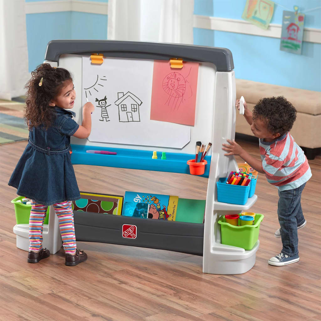 Step2 Kindertafel Jumbo Art Doppelseitig Mehrfarbig - Yekta