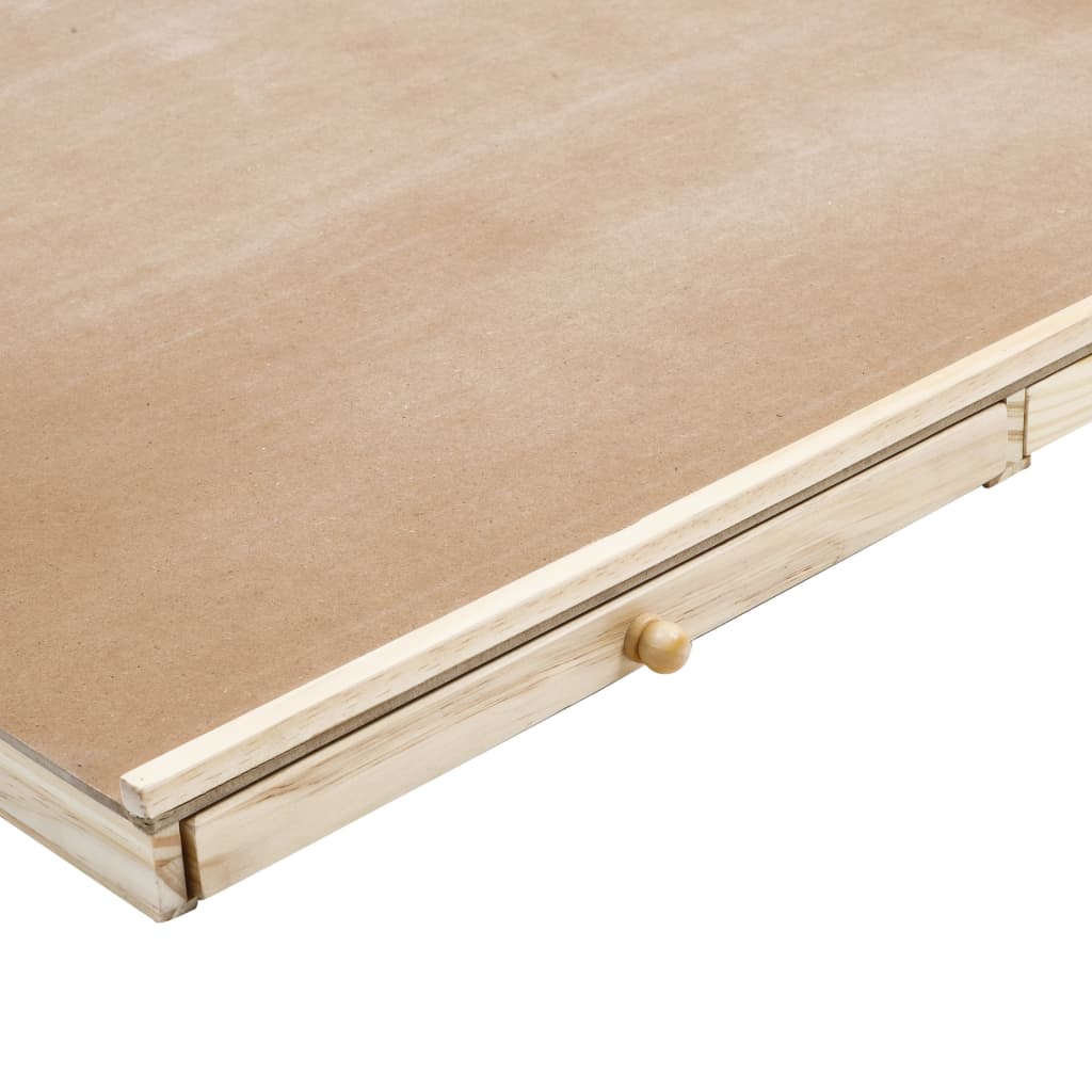 HI Puzzletisch mit 4 Schubladen aus Holz - Yekta