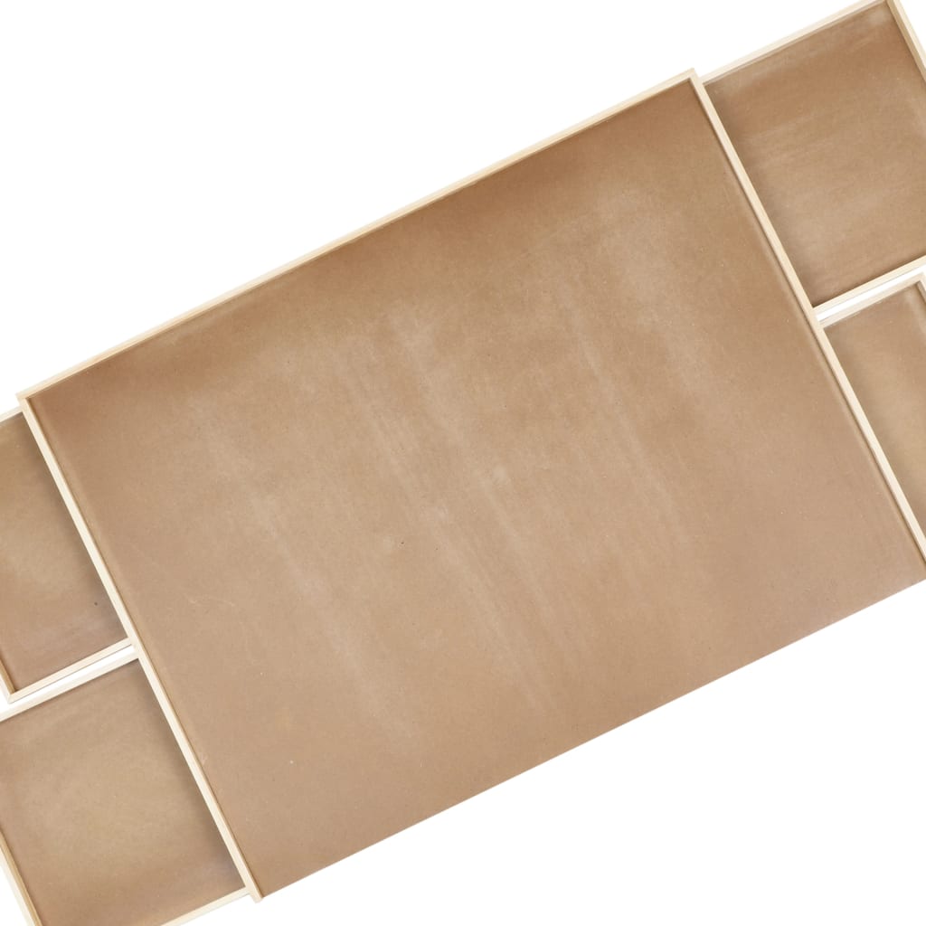 HI Puzzletisch mit 4 Schubladen aus Holz - Yekta