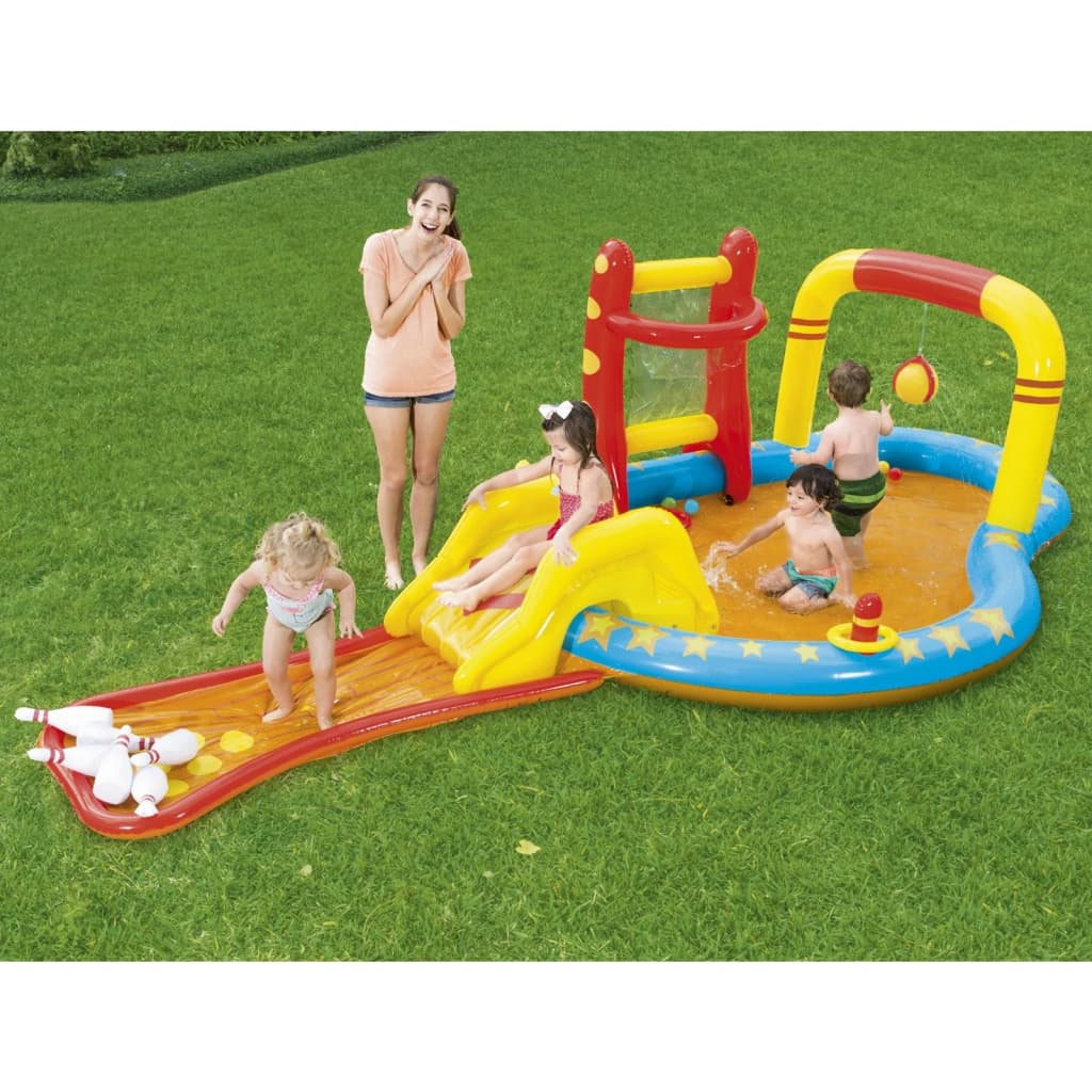 Bestway Planschbecken für Kinder Lil' Champ 435x213x117 cm - Yekta