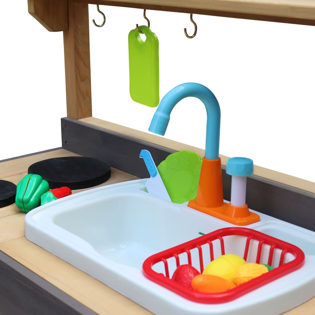 AXI Sand und Wasser Spielküche Rosa Medium Braun - Yekta