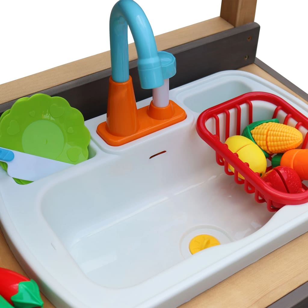 AXI Sand und Wasser Spielküche Rosa Medium Braun - Yekta