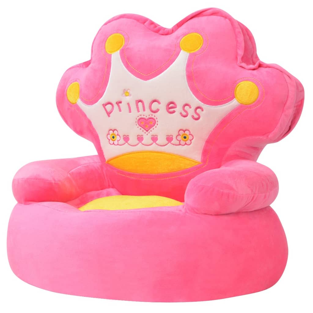 Plüsch-Kindersessel Prinz und Prinzessin - Yekta