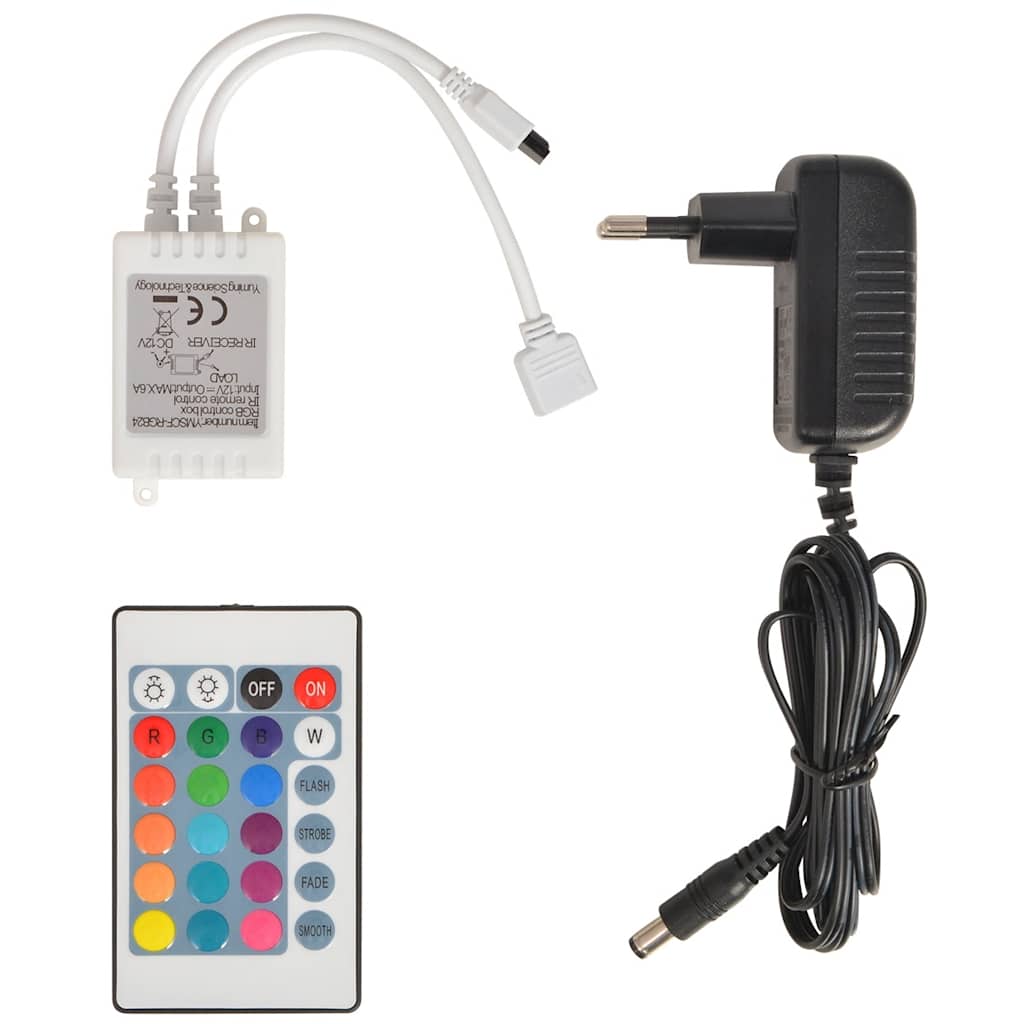Kinderbett mit LED im Rennwagen-Design 90 x 200 cm - Yekta