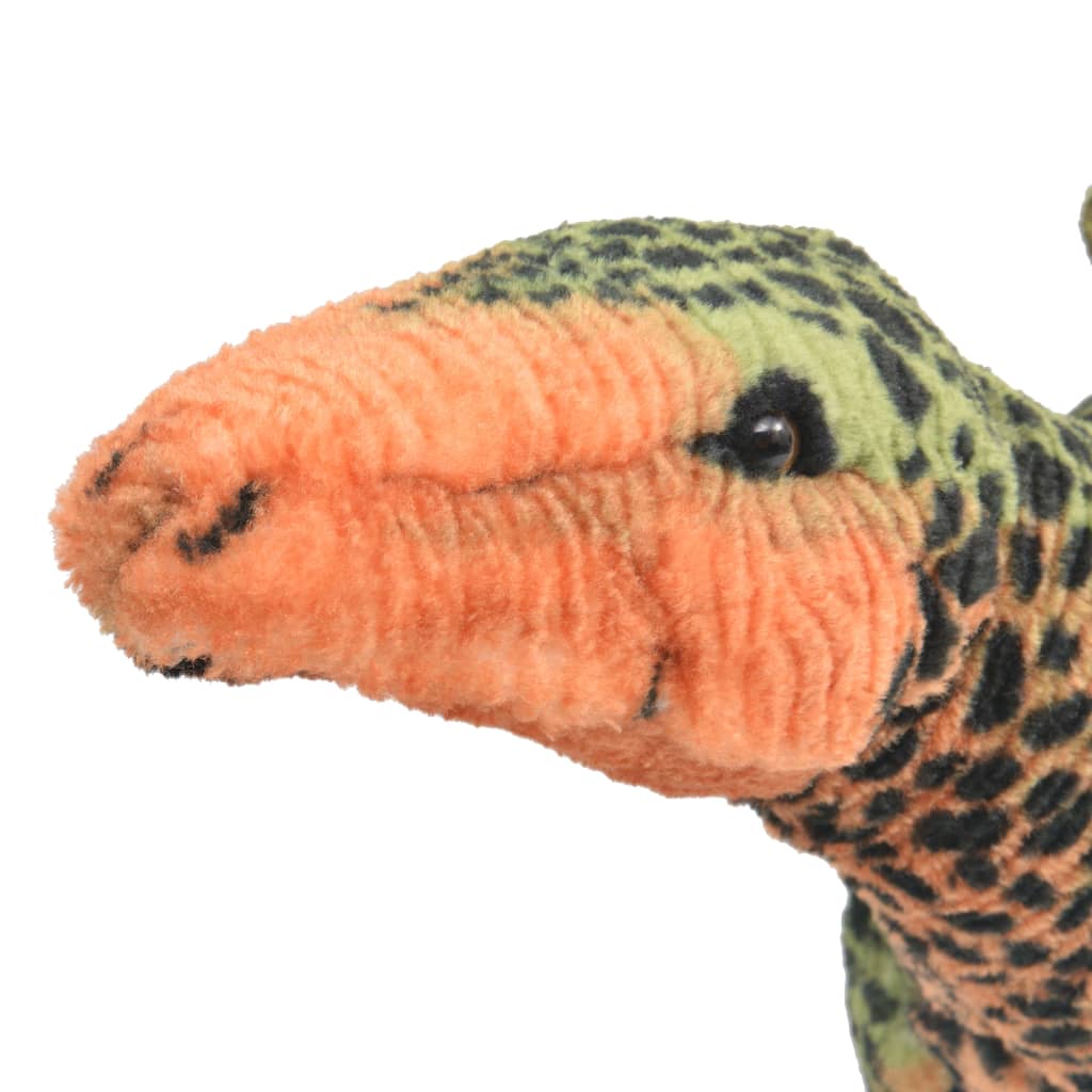 XXL Plüschtier Stegosaurus Stehend Plüsch Grün und Orange - Yekta