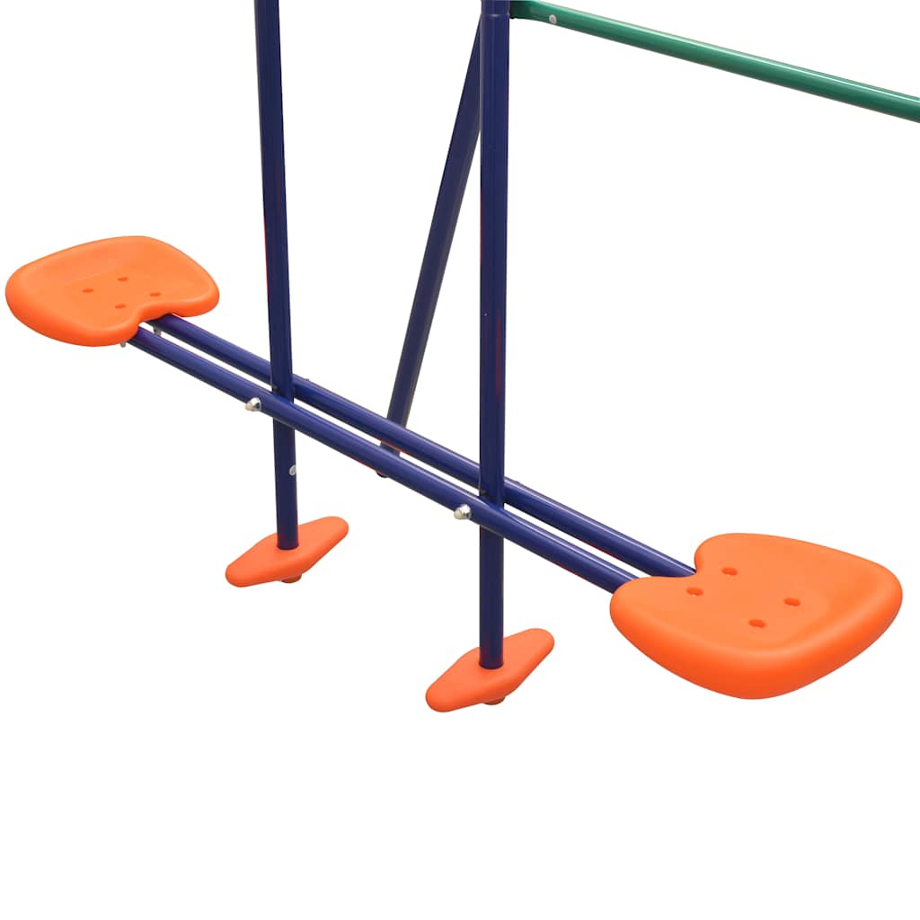 Schaukelset mit 5 Sitzen Orange - Yekta