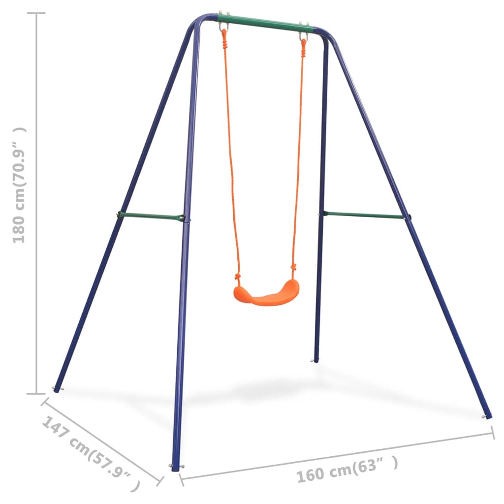 Schaukel Einzelschaukel Orange - Yekta