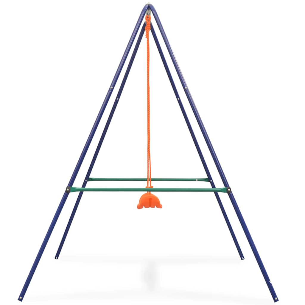 Schaukel 2-in-1 Einzelschaukel und Babyschaukel Orange - Yekta