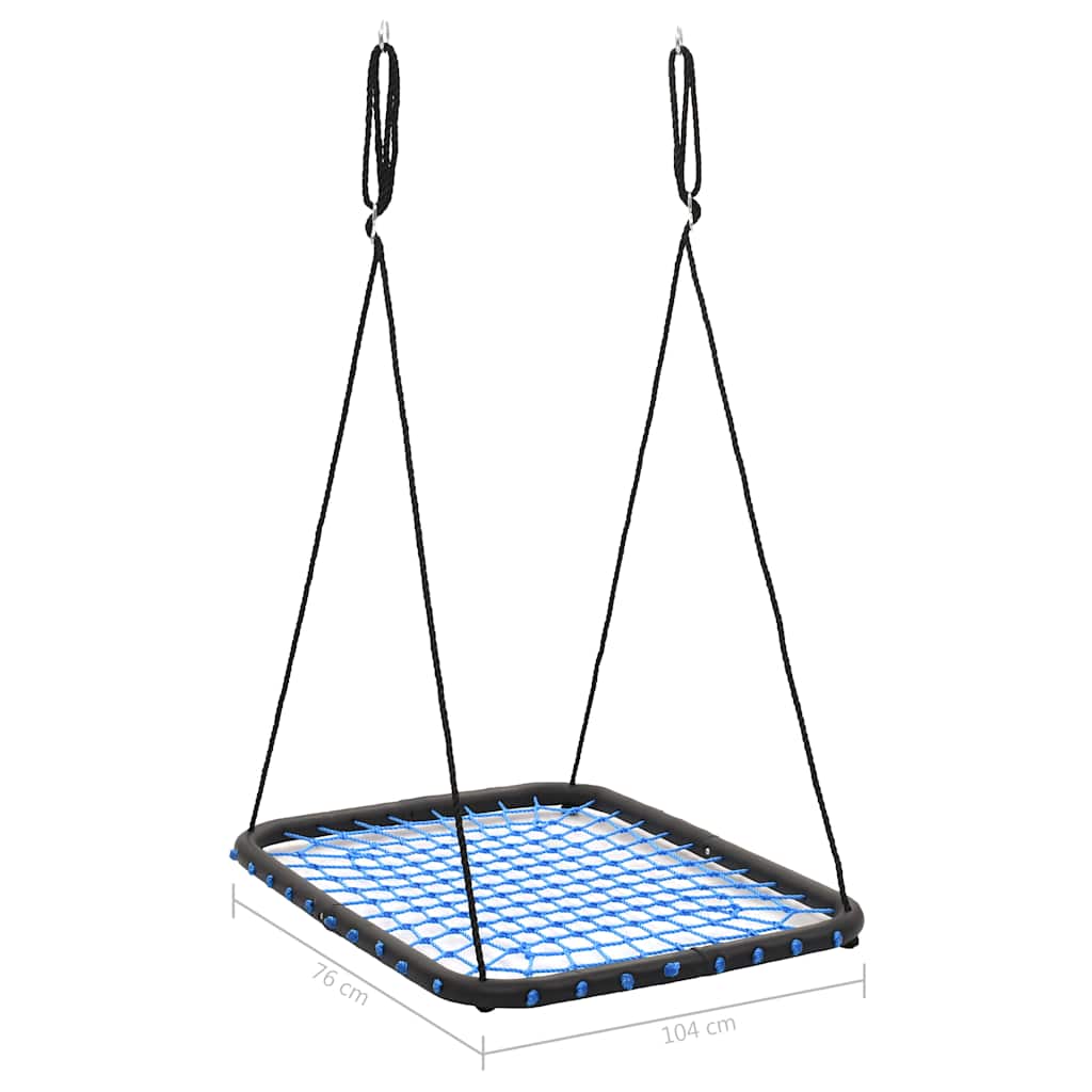 Schaukel 104 x 76 cm 200 kg Blau - Yekta