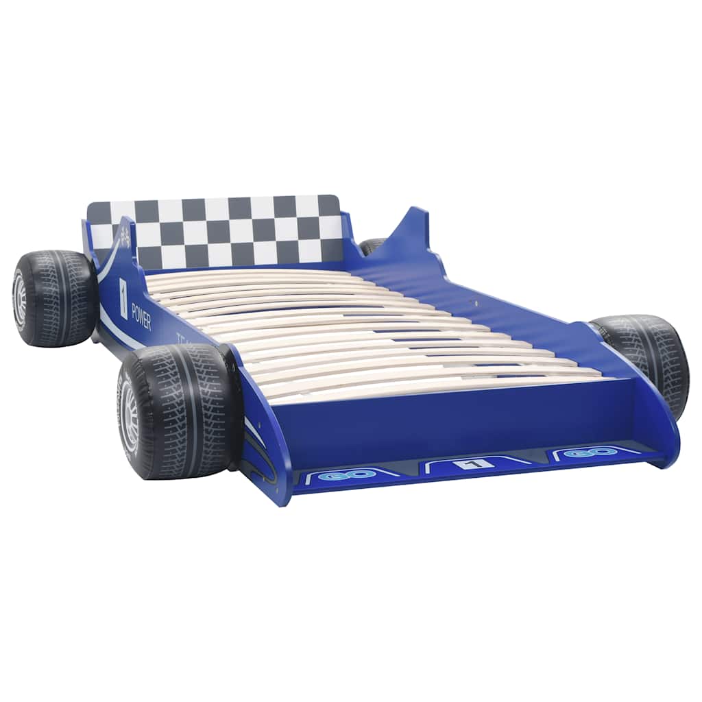 Kinderbett im Rennwagen-Design 90 x 200 cm - Yekta