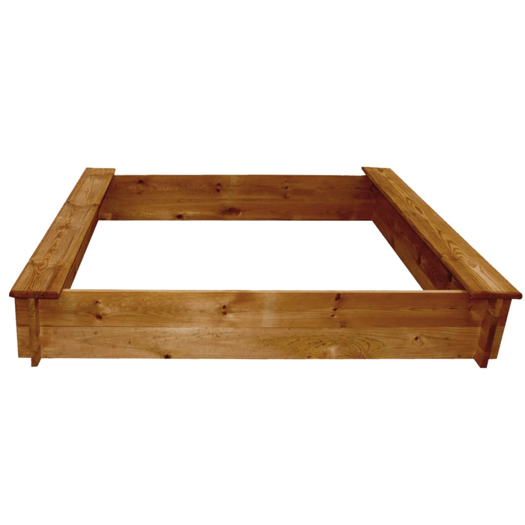 Sandkasten Holz Quadratisch - Yekta