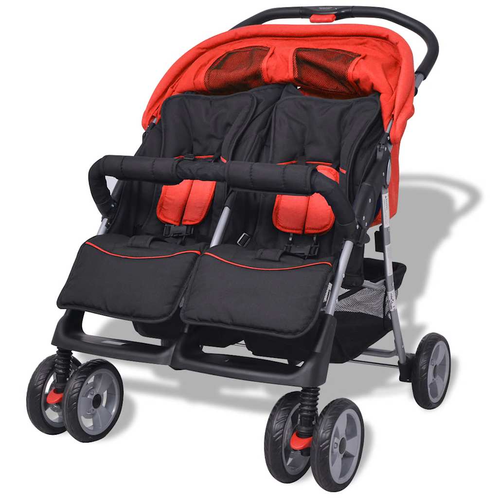 Zwillingskinderwagen Stahl