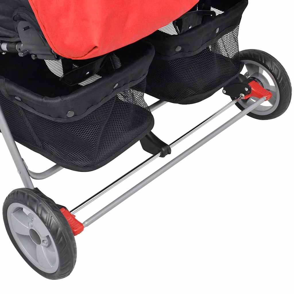 Zwillingskinderwagen Stahl