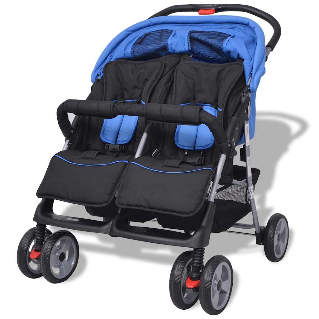 Zwillingskinderwagen Stahl