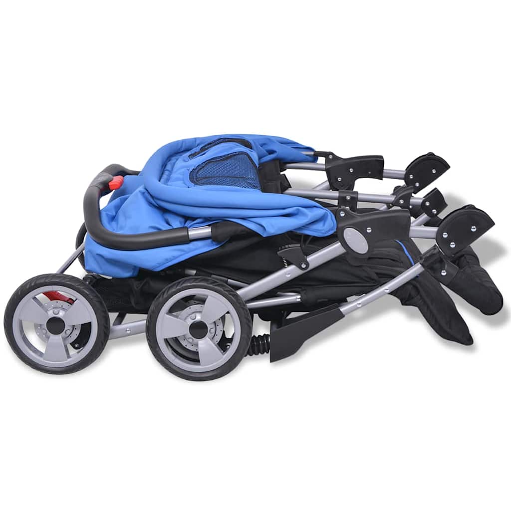 Zwillingskinderwagen Stahl