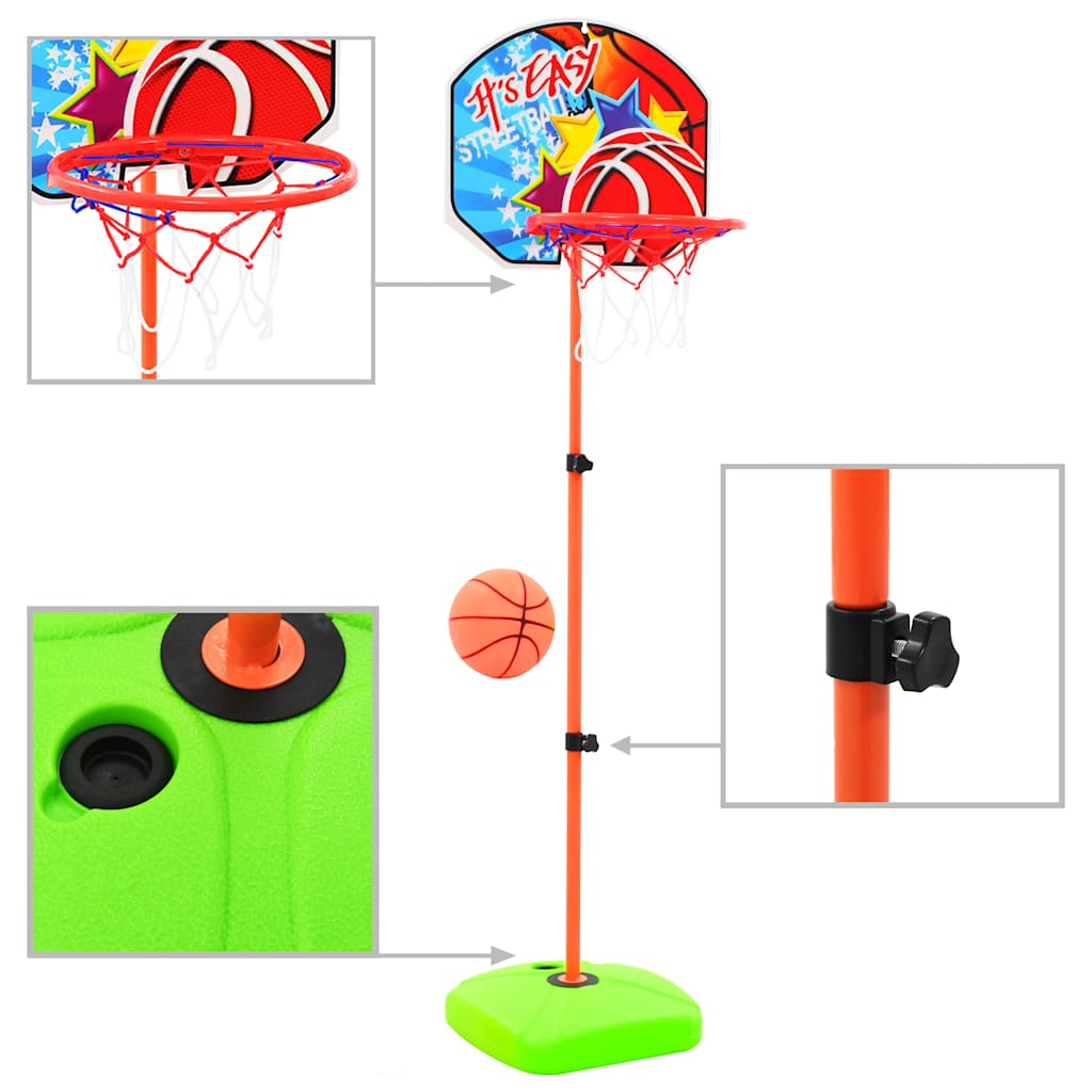 Kinder Basketballkorb und Ball Set - Yekta