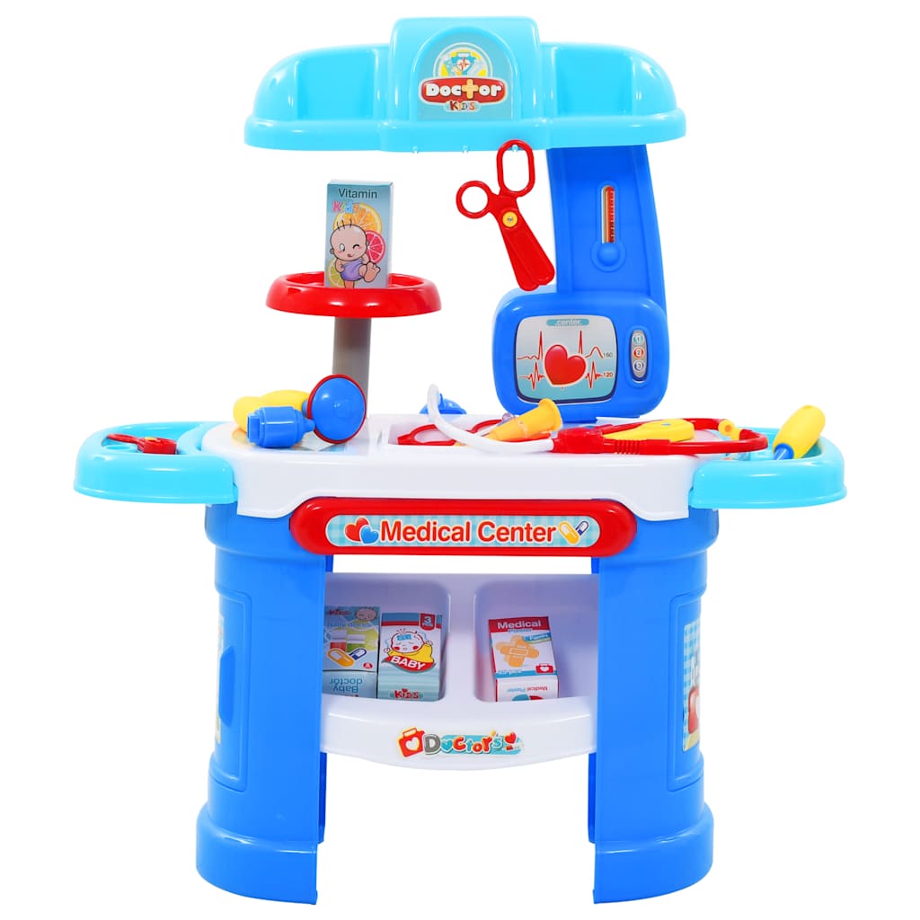 15-tlg. Kinder-Doktorspiel-Set 38 x 30 x 67,5 cm - Yekta