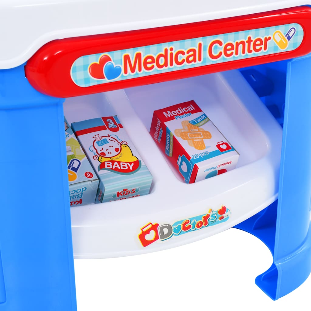 15-tlg. Kinder-Doktorspiel-Set 38 x 30 x 67,5 cm - Yekta