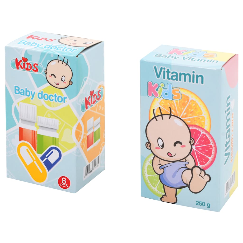 15-tlg. Kinder-Doktorspiel-Set 38 x 30 x 67,5 cm - Yekta
