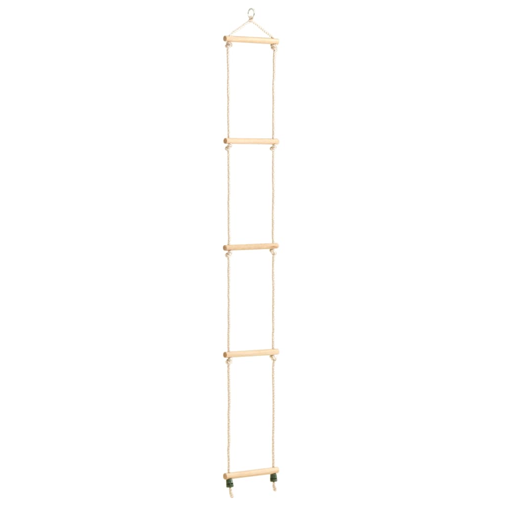Leiter Kinder-Strickleiter Massivholz und PE 30x168 cm - Yekta