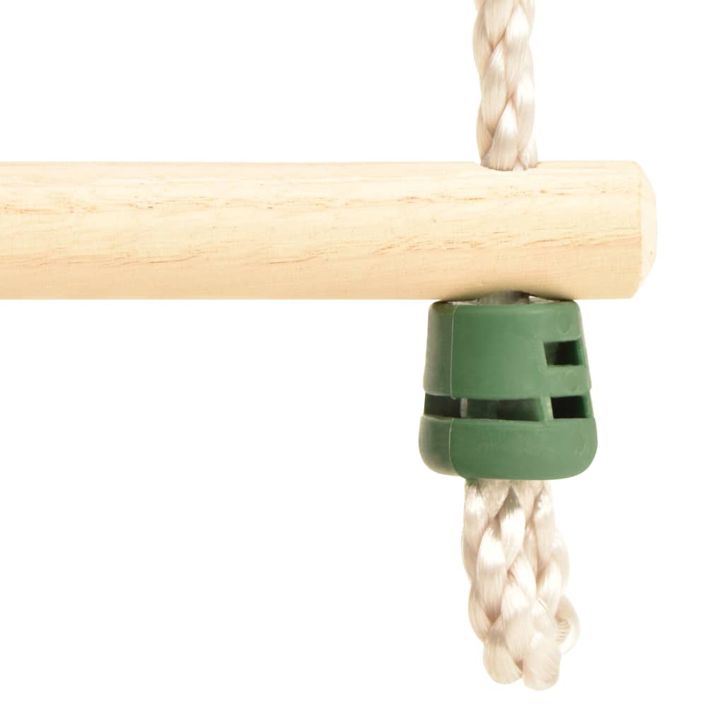 Leiter Kinder-Strickleiter Massivholz und PE 30x168 cm - Yekta