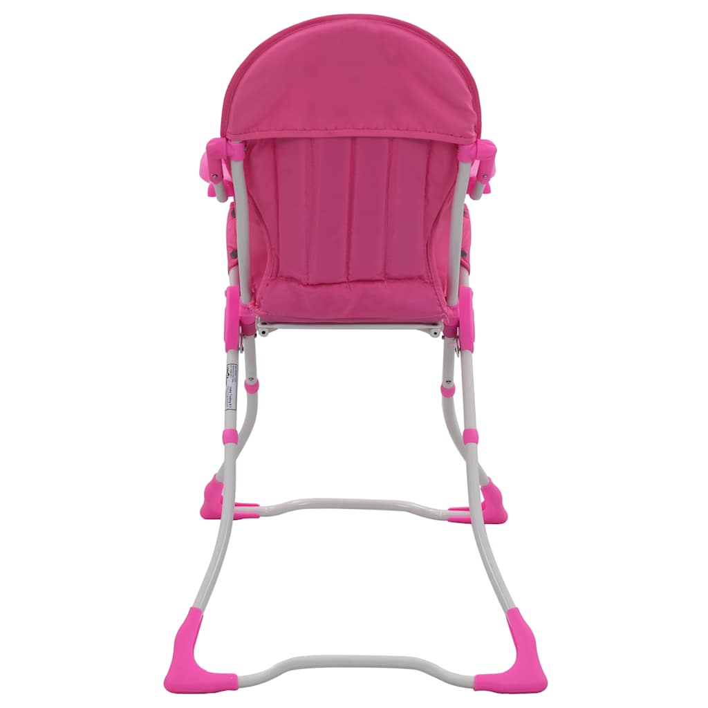 Baby-Hochstuhl in Grau und Weiß oder Rosa und Weiß - Yekta