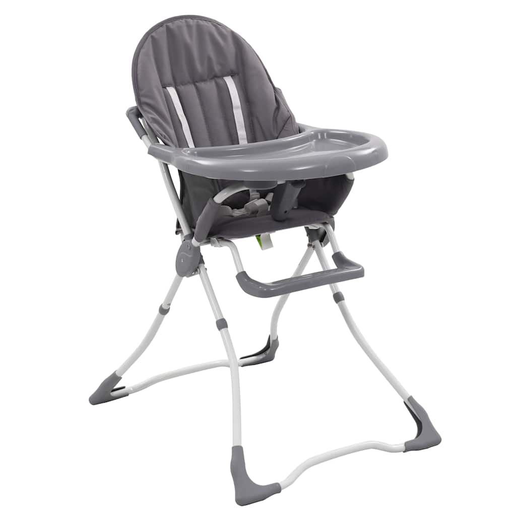 Baby-Hochstuhl in Grau und Weiß oder Rosa und Weiß - Yekta
