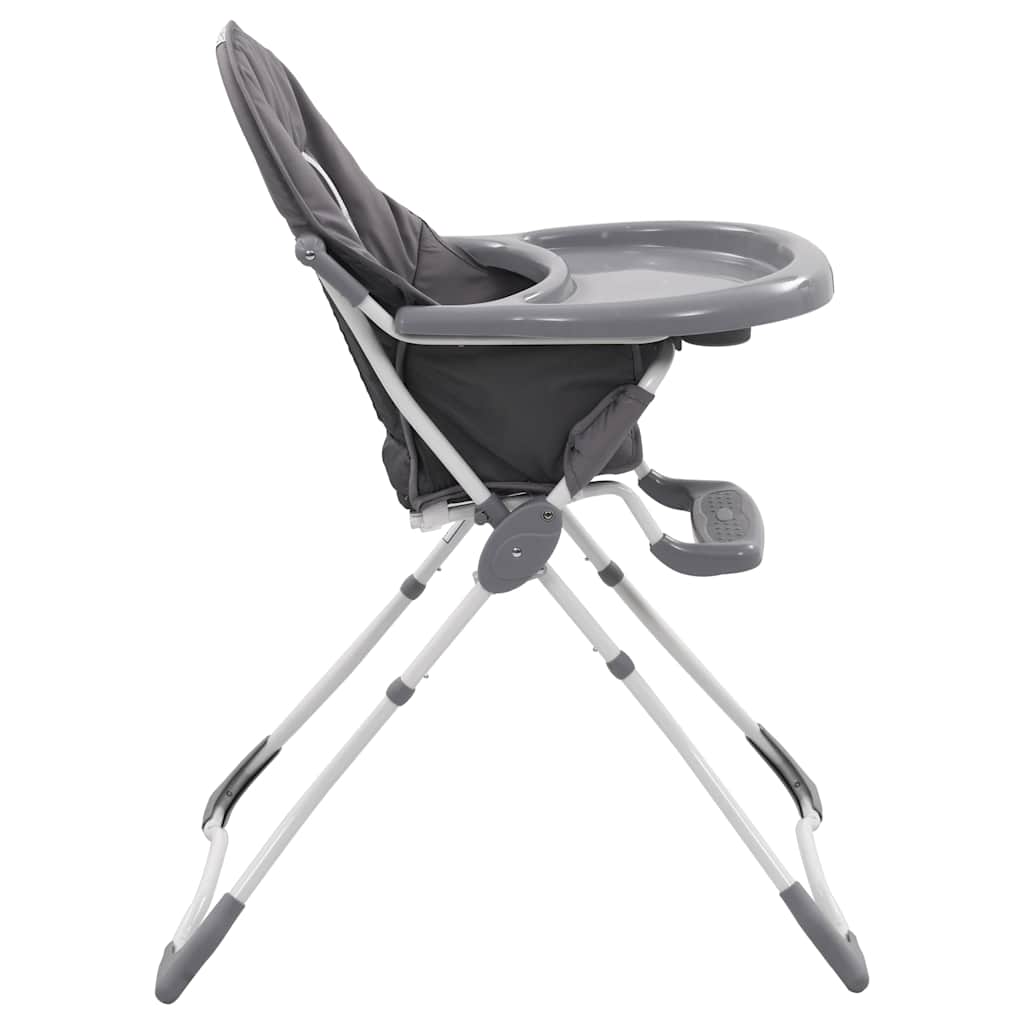 Baby-Hochstuhl in Grau und Weiß oder Rosa und Weiß - Yekta