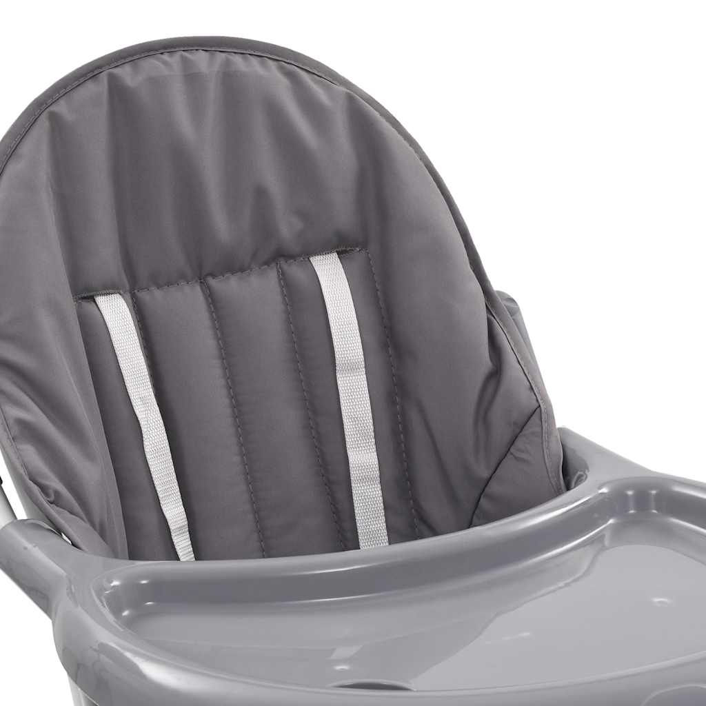 Baby-Hochstuhl in Grau und Weiß oder Rosa und Weiß - Yekta