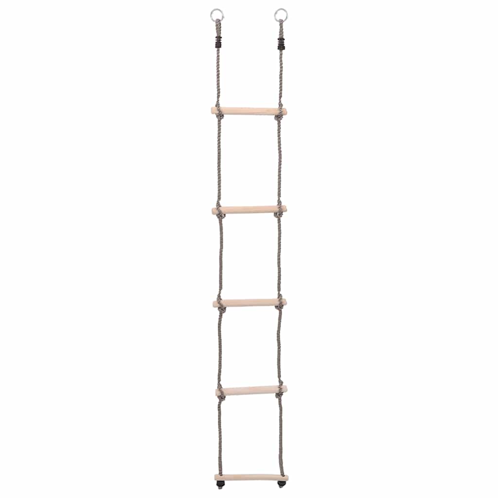 Leiter 5-Stufen-Leiter 210 cm Kiefer Massivholz - Yekta