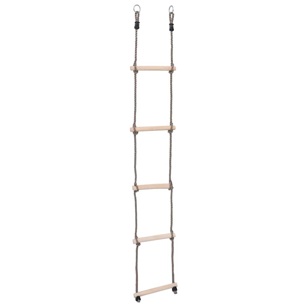 Leiter 5-Stufen-Leiter 210 cm Kiefer Massivholz - Yekta