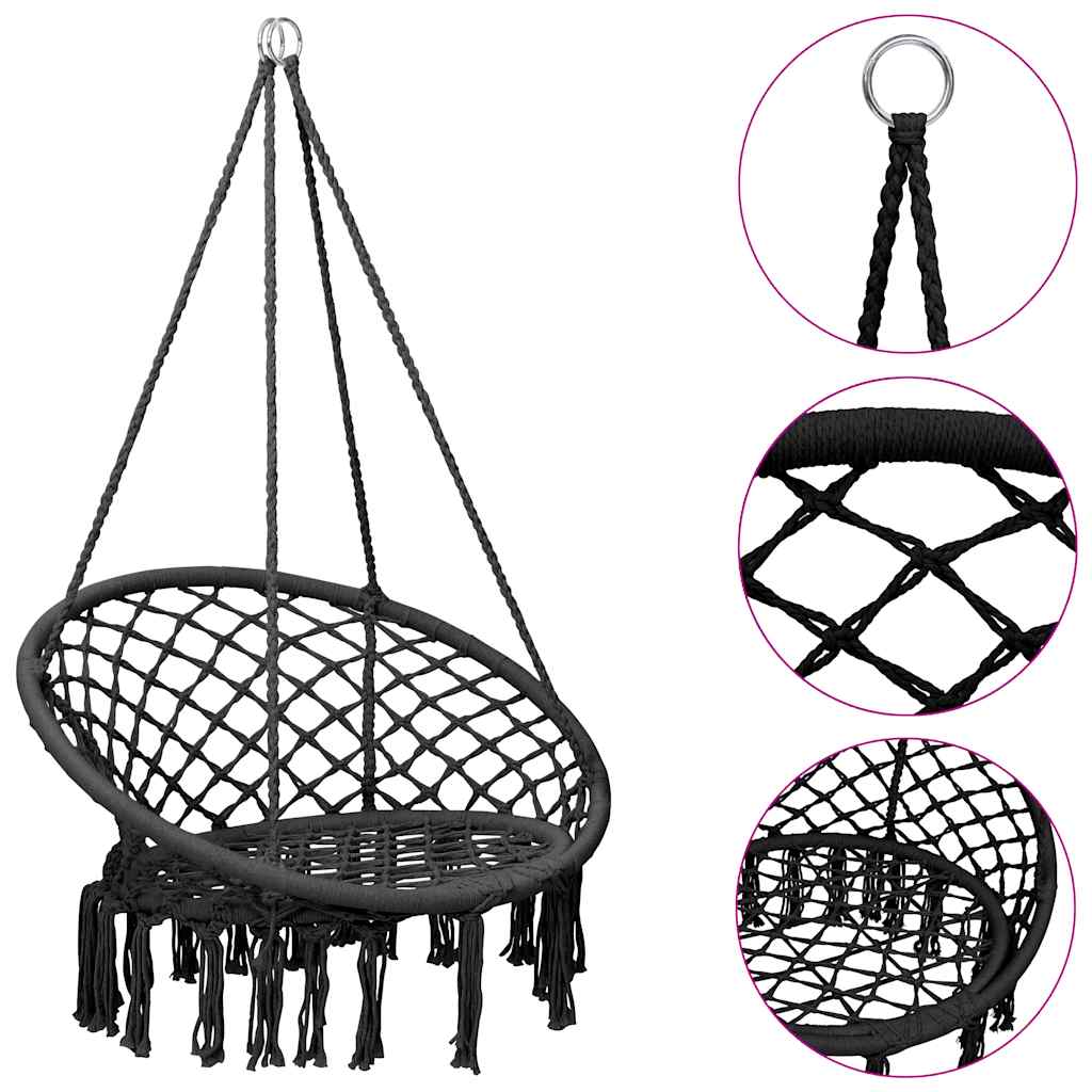Hängesessel, Schaukel 80 cm - Yekta