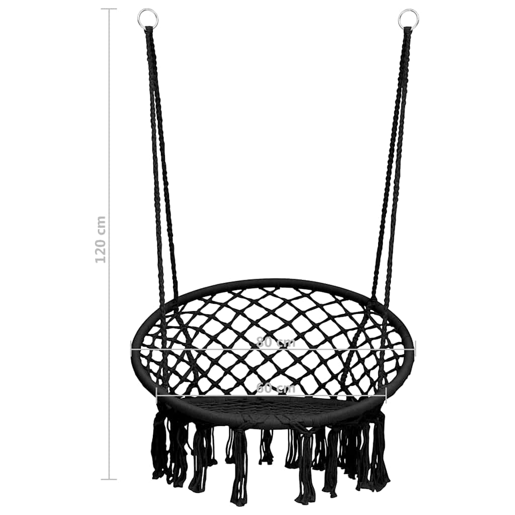 Hängesessel, Schaukel 80 cm - Yekta