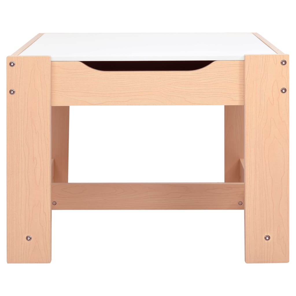 Kindertisch mit 2 Stühlen MDF - Yekta