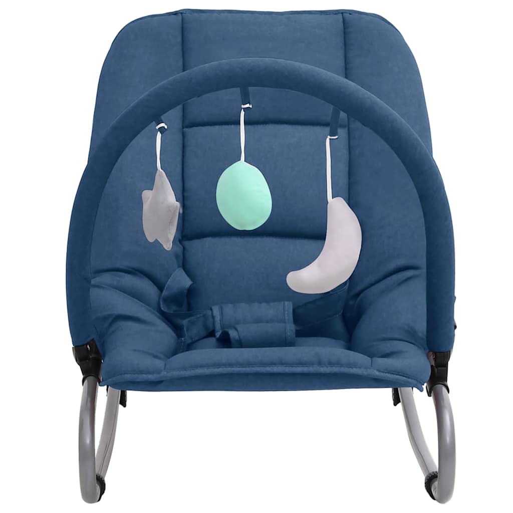 Babywippe Stahl – Anthrazit, Grün, Hellgrau, Marineblau, Rot, Taupe - Yekta