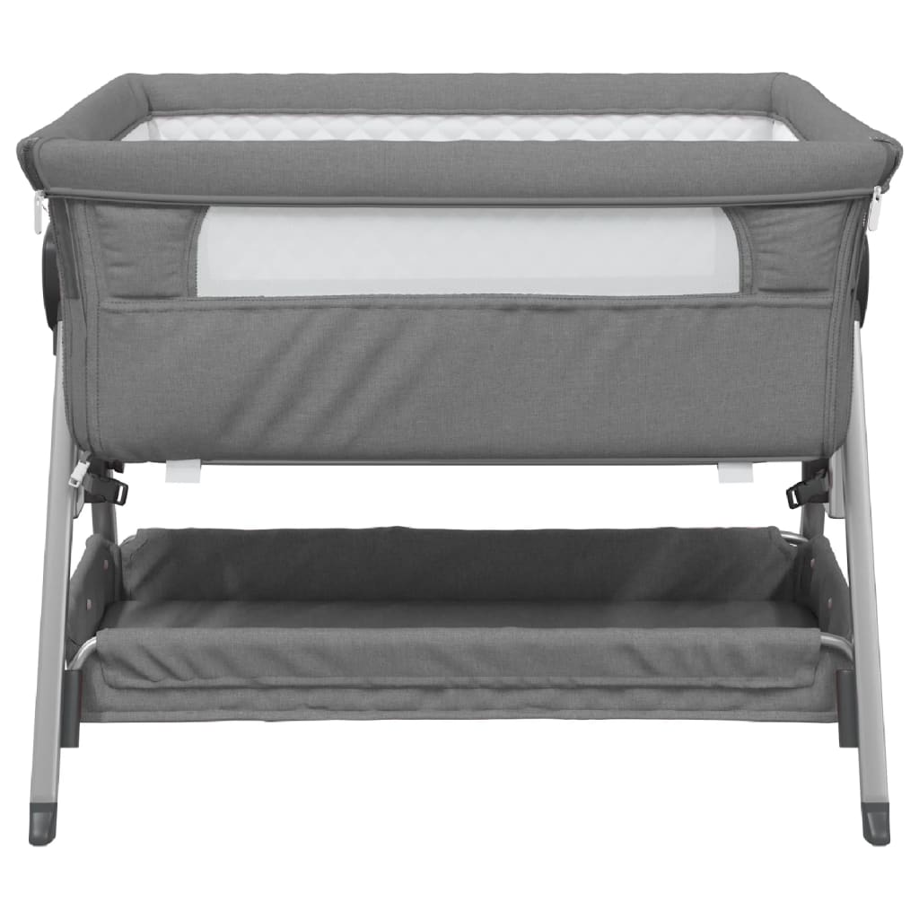 Babybett mit Matratze Leinenstoff - Yekta
