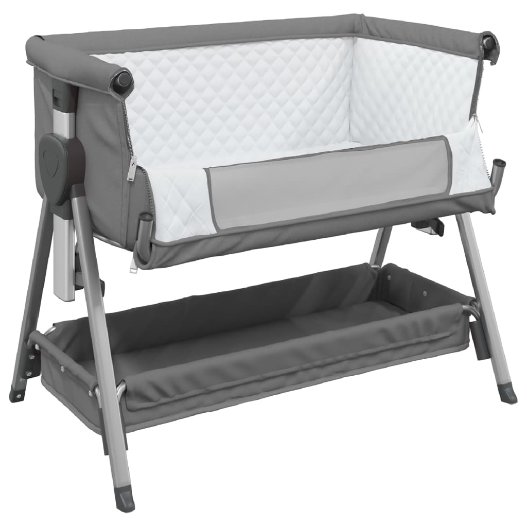 Babybett mit Matratze Leinenstoff - Yekta