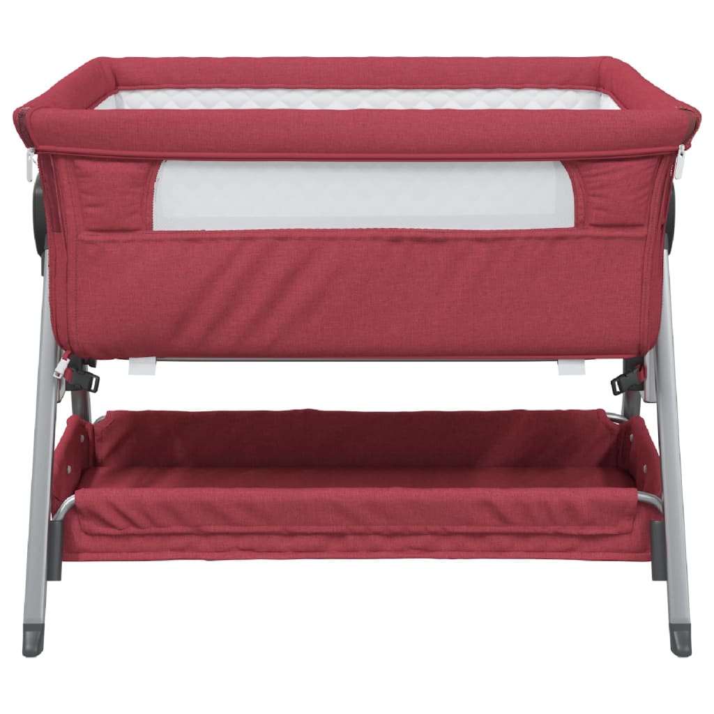 Babybett mit Matratze Leinenstoff - Yekta