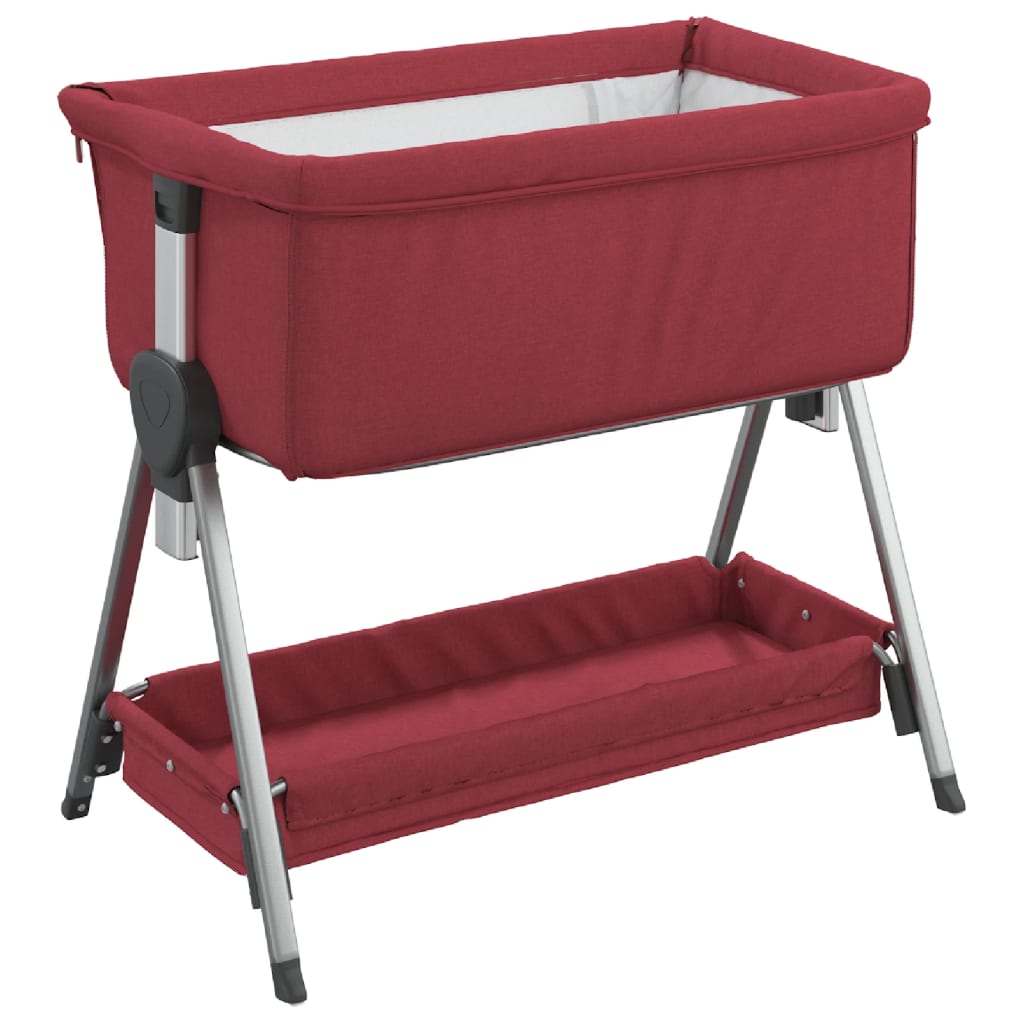 Babybett mit Matratze Leinenstoff - Yekta