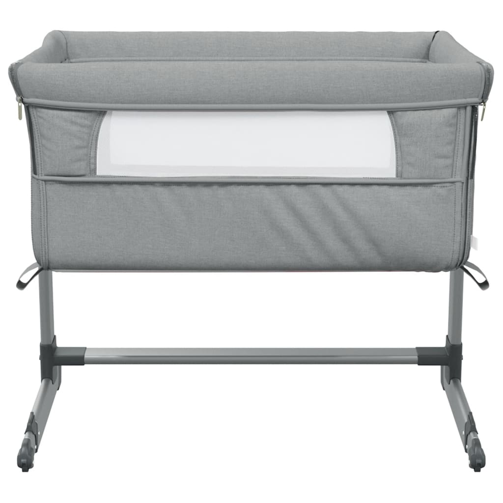 Babybett mit Matratze Leinenstoff - Yekta