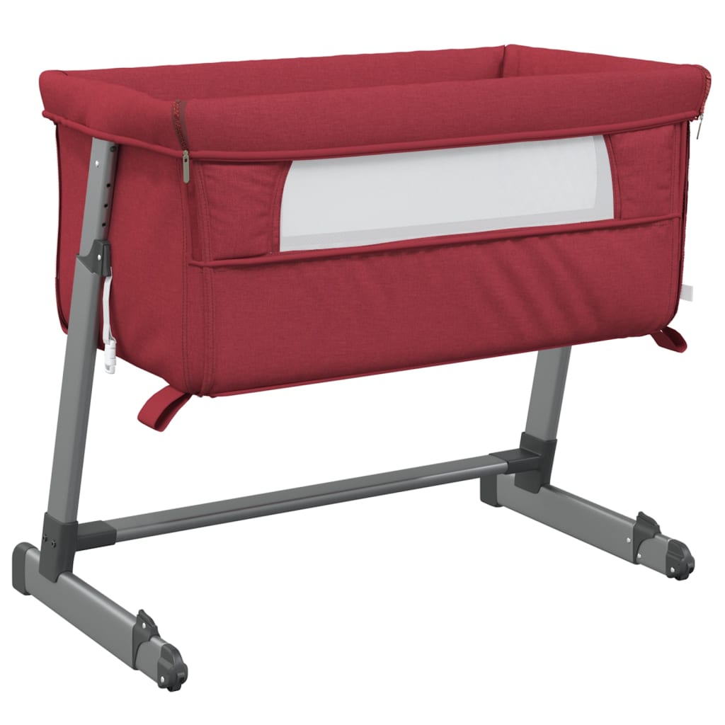 Babybett mit Matratze Leinenstoff - Yekta