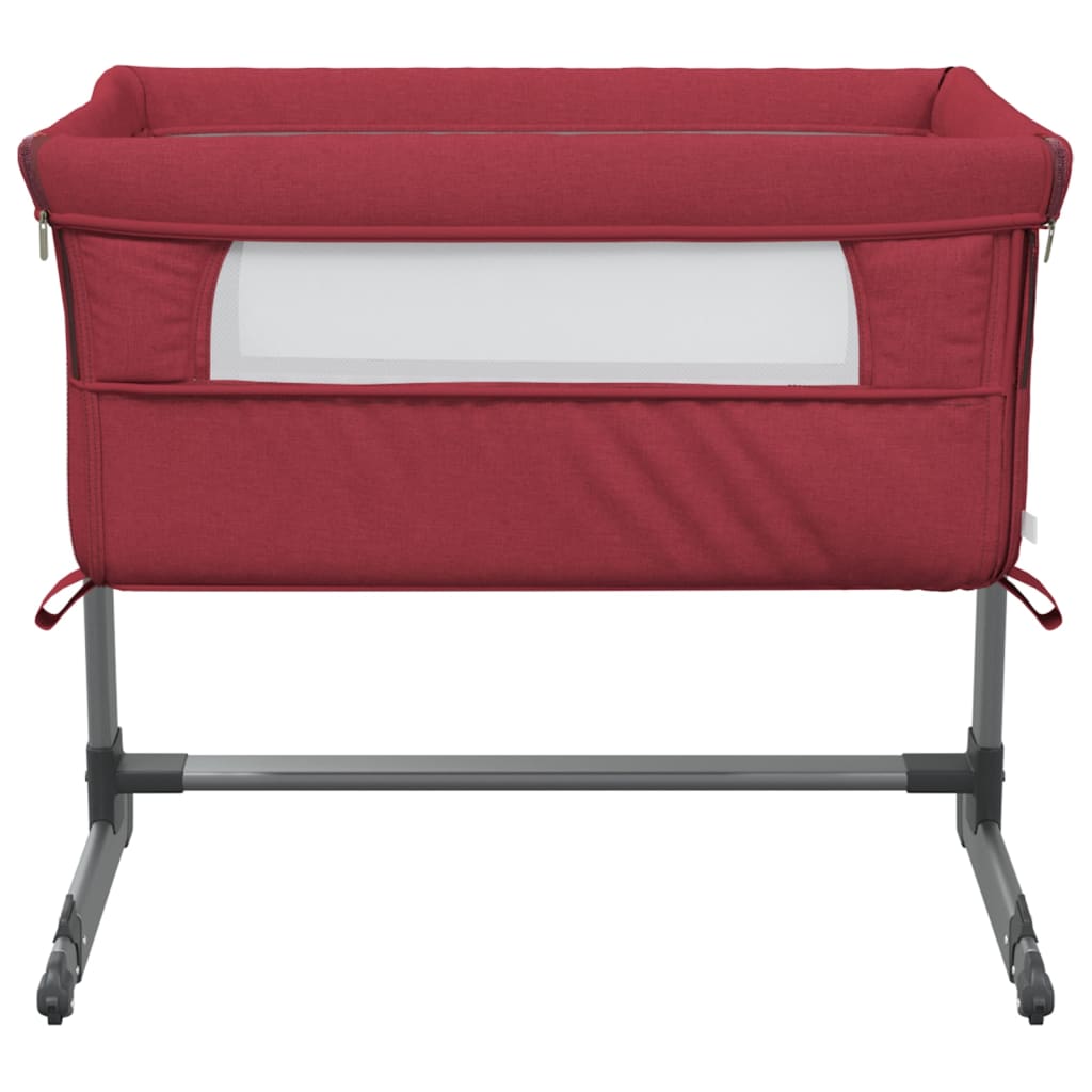 Babybett mit Matratze Leinenstoff - Yekta
