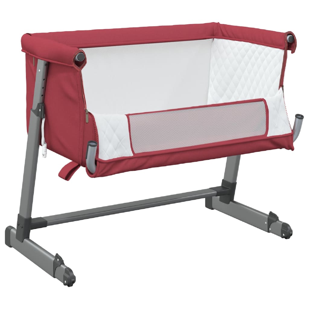 Babybett mit Matratze Leinenstoff - Yekta