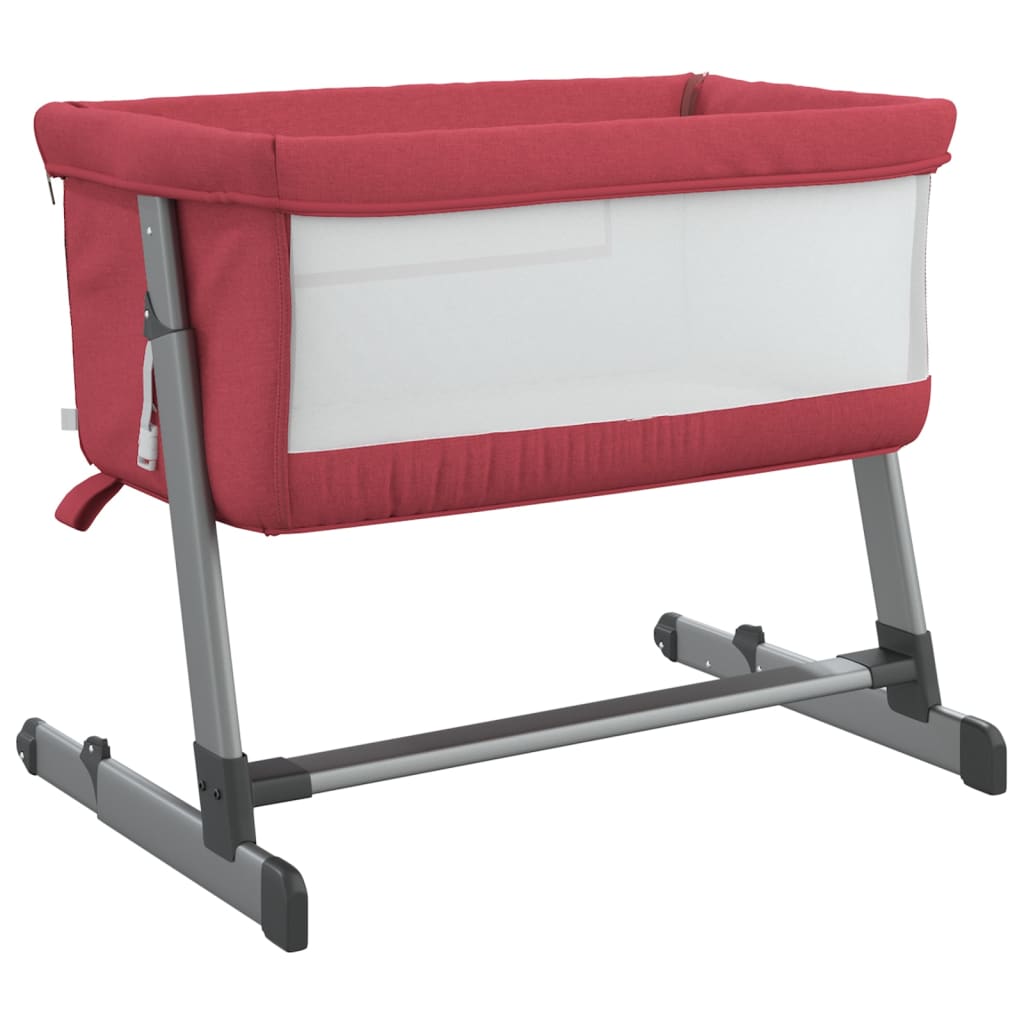 Babybett mit Matratze Leinenstoff - Yekta