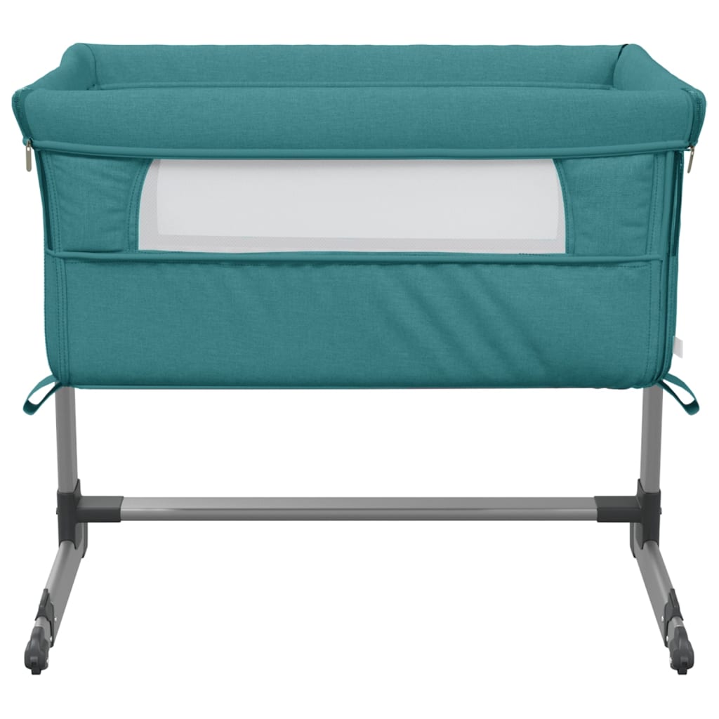 Babybett mit Matratze Leinenstoff - Yekta