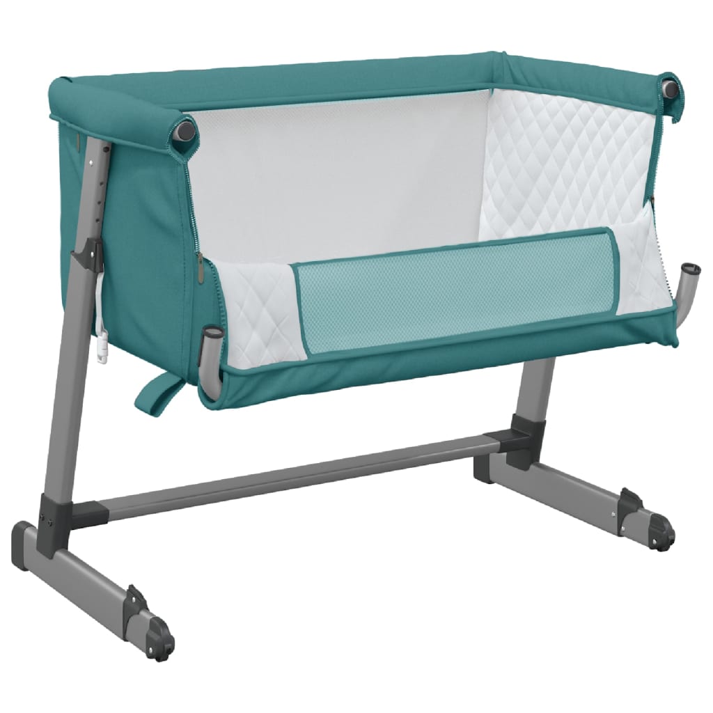 Babybett mit Matratze Leinenstoff - Yekta