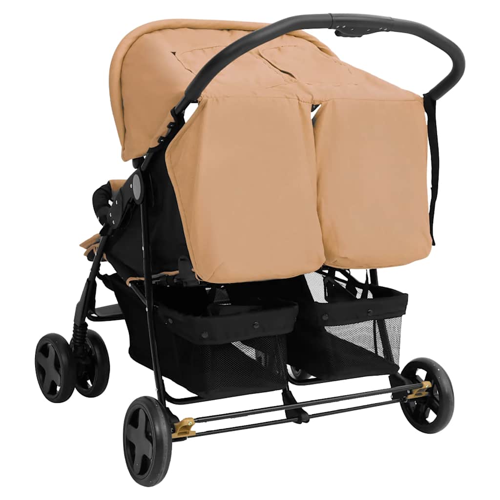 Zwillingskinderwagen Stahl
