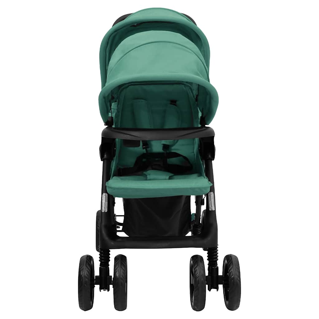 Tandem-Kinderwagen Stahl für Zwillings- und Geschwisterkinder - Yekta